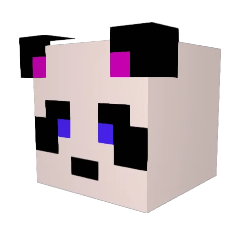 mayoraa1234 Minecraft avatar head, 3D render
