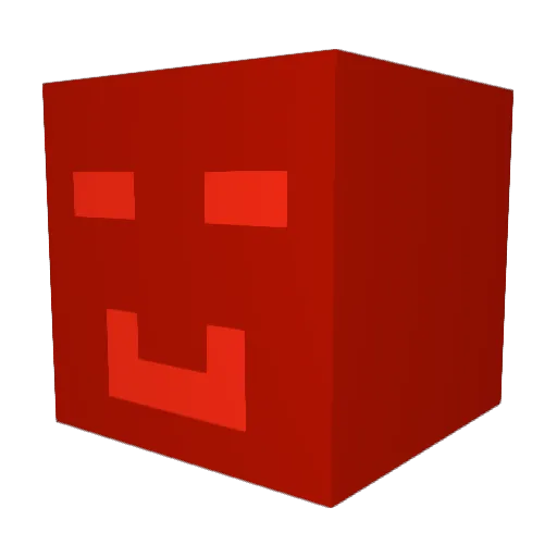mayorbakes Minecraft avatar head, 3D render