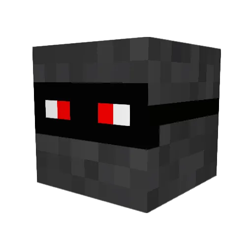 mayosandwich Minecraft avatar head, 3D render