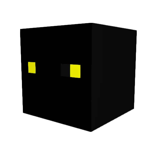 maysallkiri Minecraft avatar head, 3D render