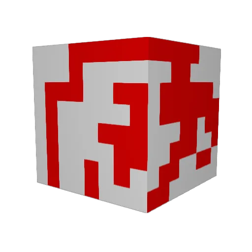 mayskywalker Minecraft avatar head, 3D render