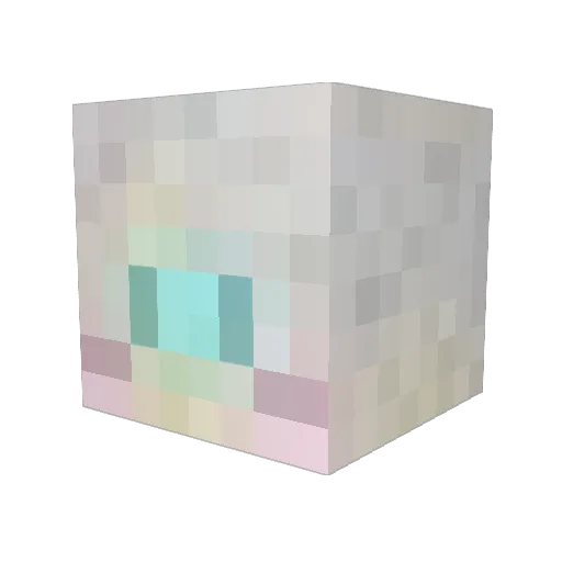 mayu8843 Minecraft avatar head, 3D render