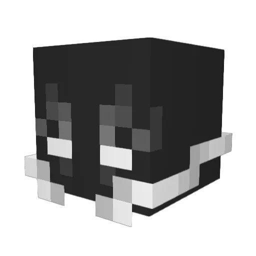 mayutama5040 Minecraft avatar head, 3D render