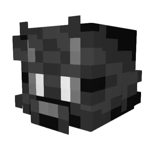 mazarineblues Minecraft avatar head, 3D render