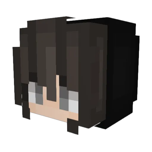 mazatar Minecraft avatar head, 3D render
