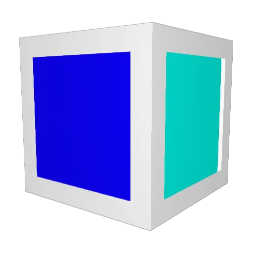 mazeTemporal Minecraft avatar head, 3D render