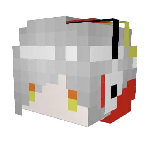 maziii0505 Minecraft avatar head, 3D render