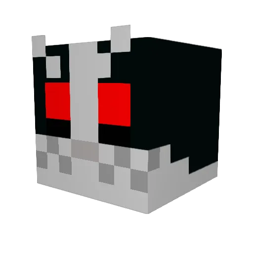 mazin0903 Minecraft avatar head, 3D render