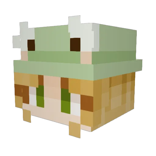 mazzy7223 Minecraft avatar head, 3D render