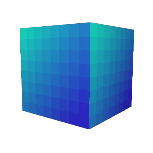 mb8to Minecraft avatar head, 3D render