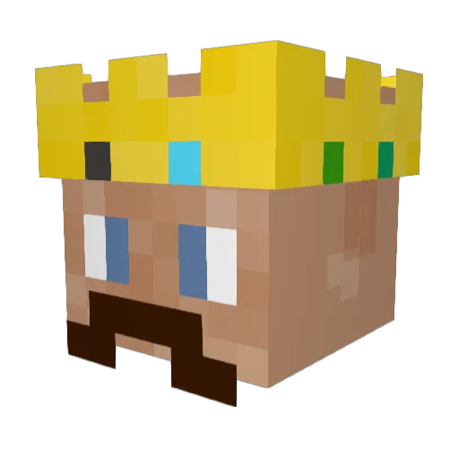 mbattersby15 Minecraft avatar head, 3D render