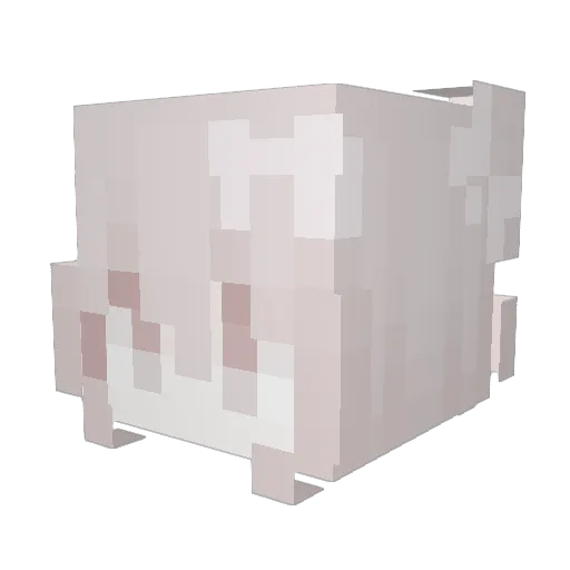 mbedwars Minecraft avatar head, 3D render