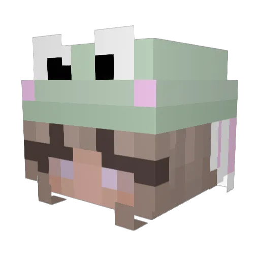 mbosley12 Minecraft avatar head, 3D render