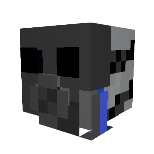 mbravo94 Minecraft avatar head, 3D render