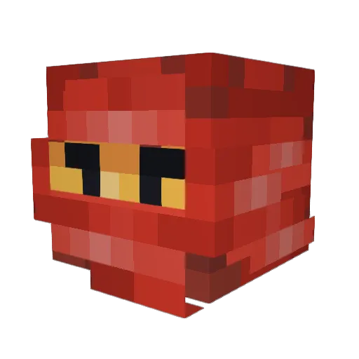 mbrown3 Minecraft avatar head, 3D render