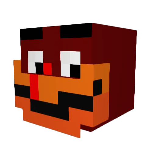 mbry2121 Minecraft avatar head, 3D render