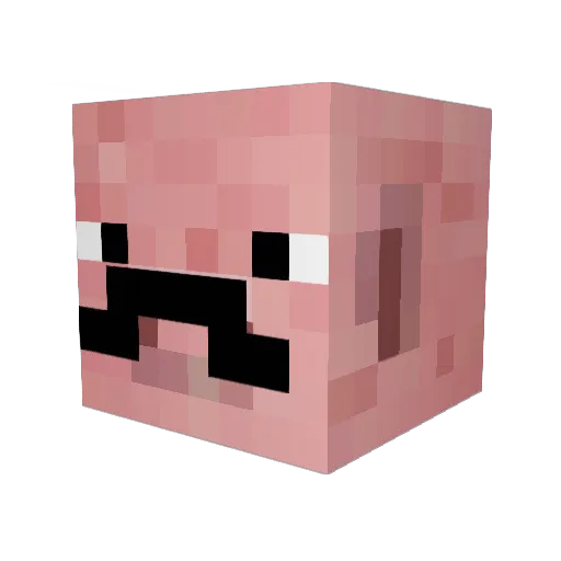mbs3221 Minecraft avatar head, 3D render