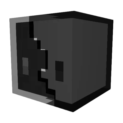 mbv444 Minecraft avatar head, 3D render