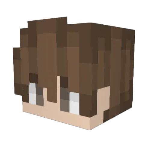 mbx94 Minecraft avatar head, 3D render