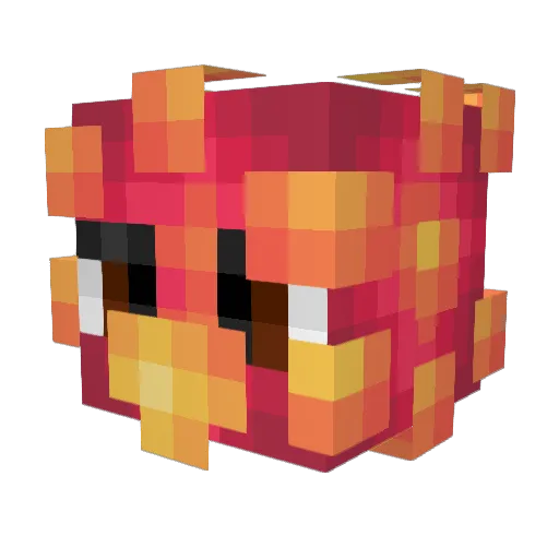 mc28leo Minecraft avatar head, 3D render