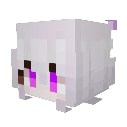 mc_25119820 Minecraft avatar head, 3D render