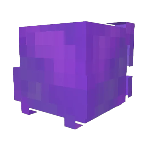 mc_aquabear Minecraft avatar head, 3D render