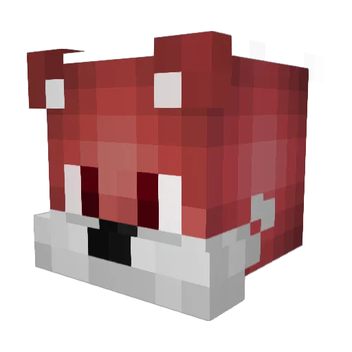 mc_bazzy Minecraft avatar head, 3D render