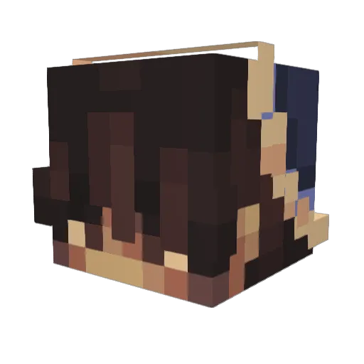 mc_zocker3000 Minecraft avatar head, 3D render