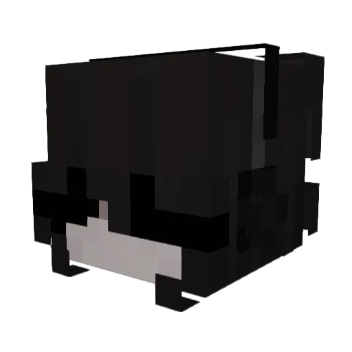mcandida1 Minecraft avatar head, 3D render