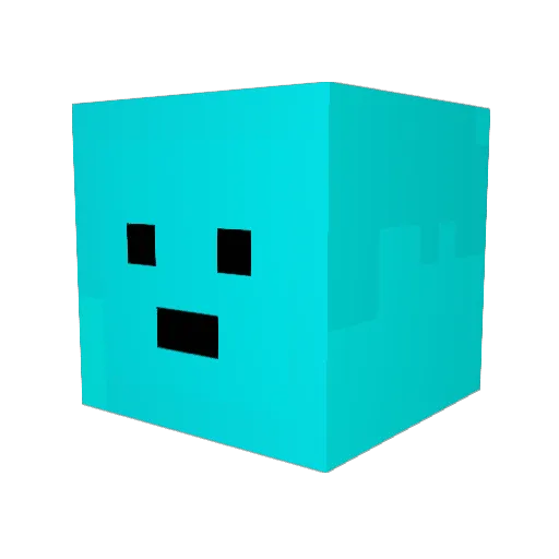 mcbuddy123 Minecraft avatar head, 3D render
