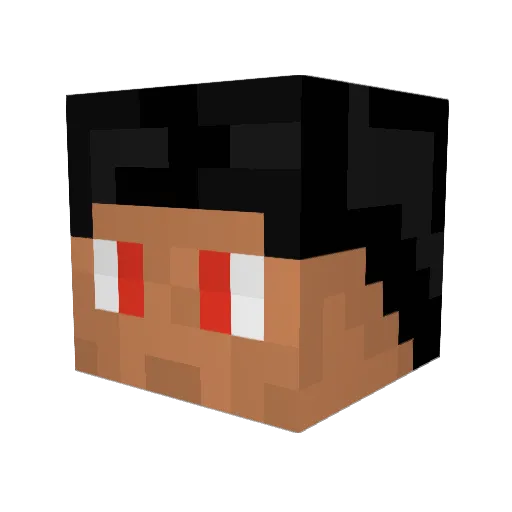 mcdavid0404 Minecraft avatar head, 3D render