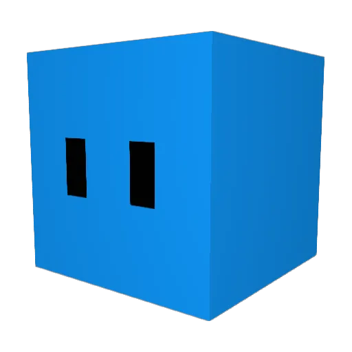 mcetc Minecraft avatar head, 3D render