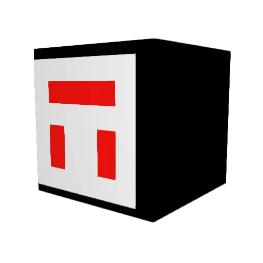 mcflurge Minecraft avatar head, 3D render