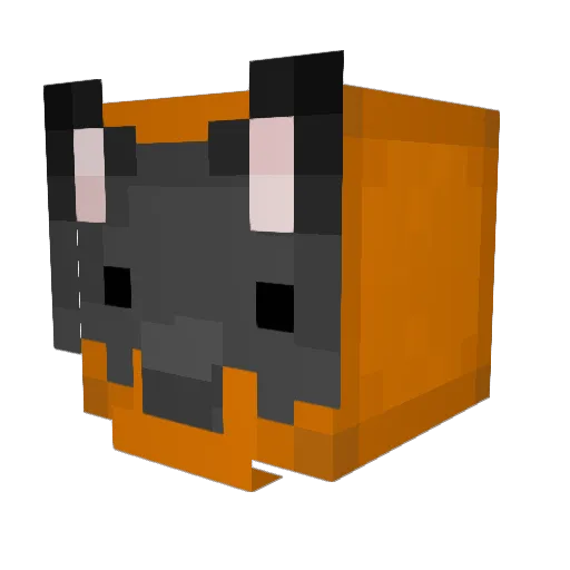 mcgeeland Minecraft avatar head, 3D render