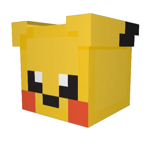 mcgr2010 Minecraft avatar head, 3D render
