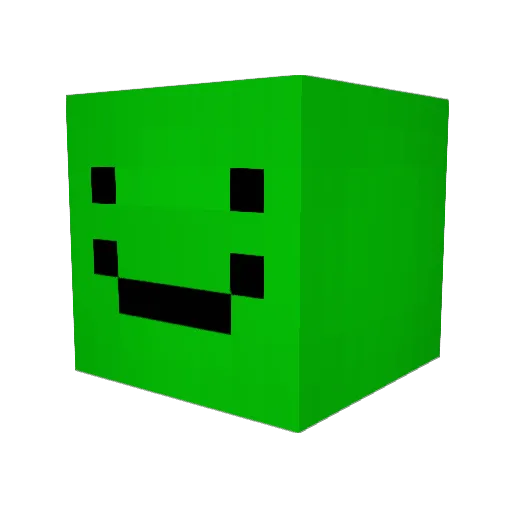 mchacker14 Minecraft avatar head, 3D render