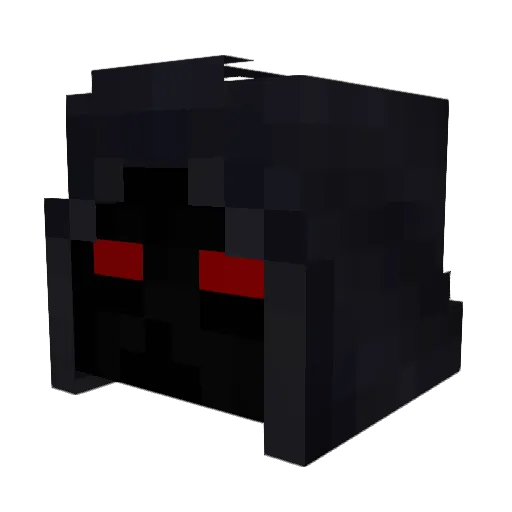 mchd04 Minecraft avatar head, 3D render