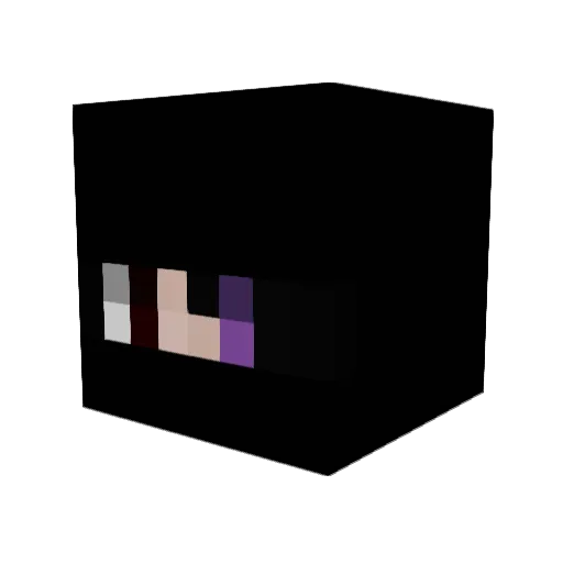 mclivinho Minecraft avatar head, 3D render