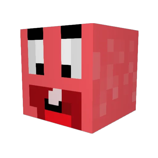 mcmaju Minecraft avatar head, 3D render