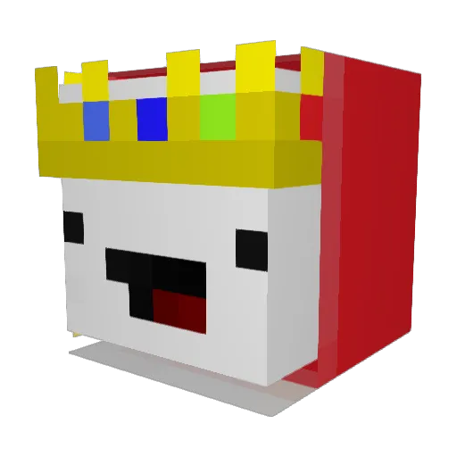 mcmeme699 Minecraft avatar head, 3D render