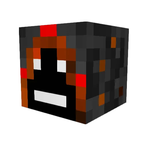mcmiller06 Minecraft avatar head, 3D render