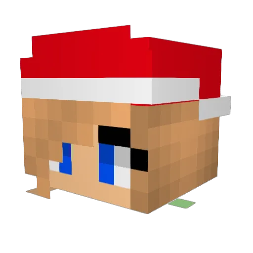 mcmo03 Minecraft avatar head, 3D render
