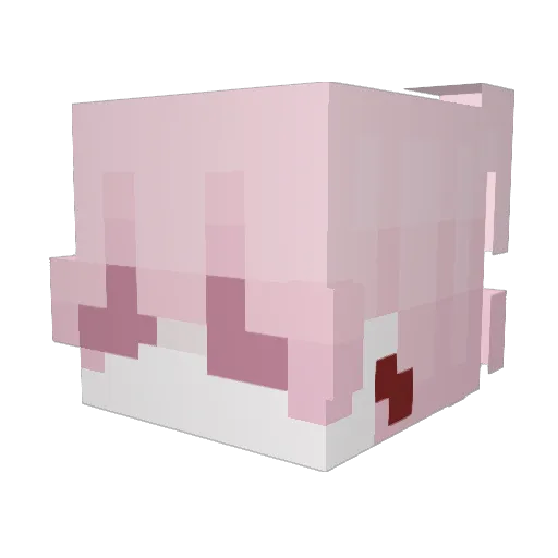 mcnugget2011 Minecraft avatar head, 3D render