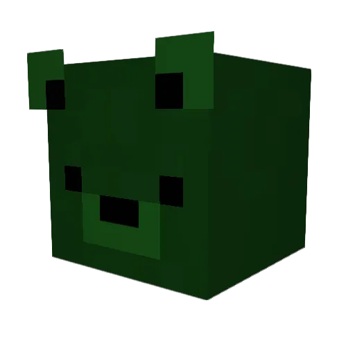 mconhas Minecraft avatar head, 3D render