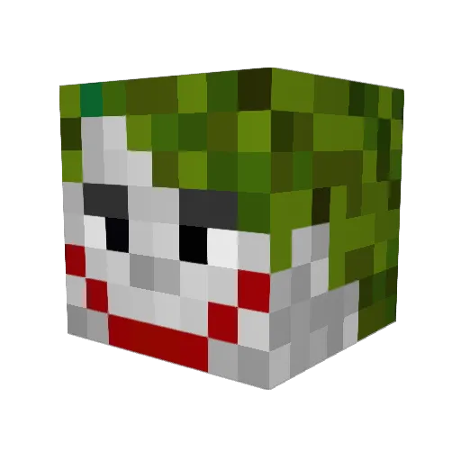 mconner17 Minecraft avatar head, 3D render