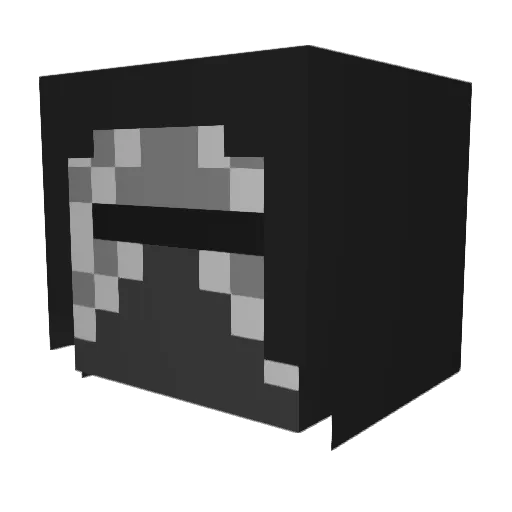 mcquaid Minecraft avatar head, 3D render