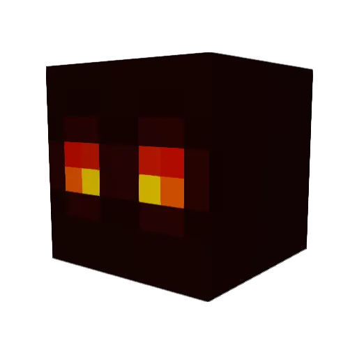 mcrozz Minecraft avatar head, 3D render