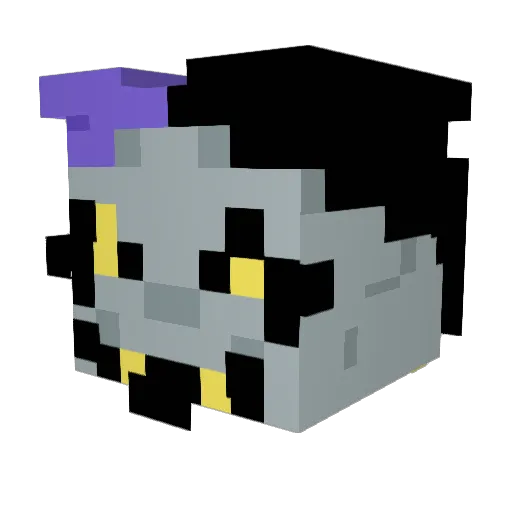 mcrvel0908 Minecraft avatar head, 3D render
