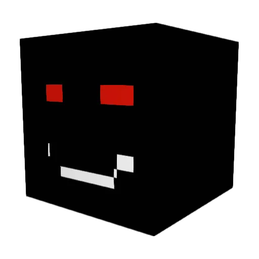 mctubby Minecraft avatar head, 3D render