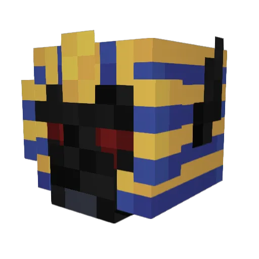 mcwoodslug Minecraft avatar head, 3D render